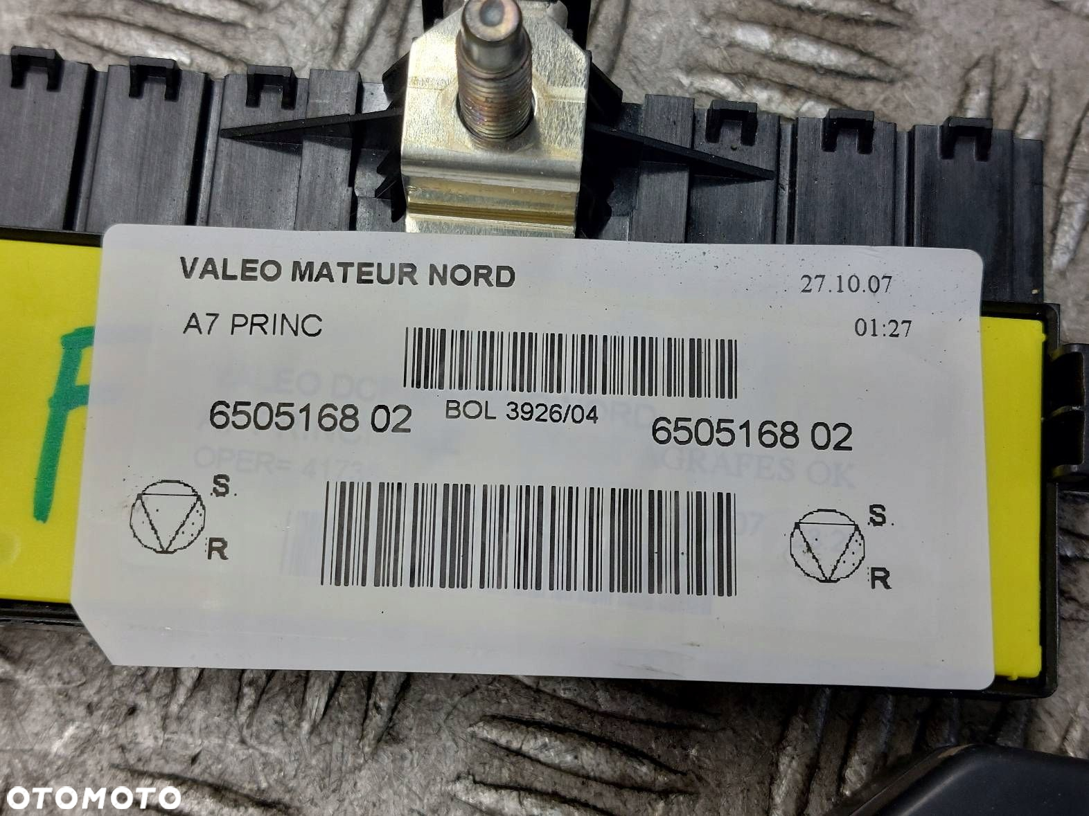 ZESTAW STARTOWY PEUGEOT 207 I 1.4 16V 9664738680 9664055780 9663798280 - 5