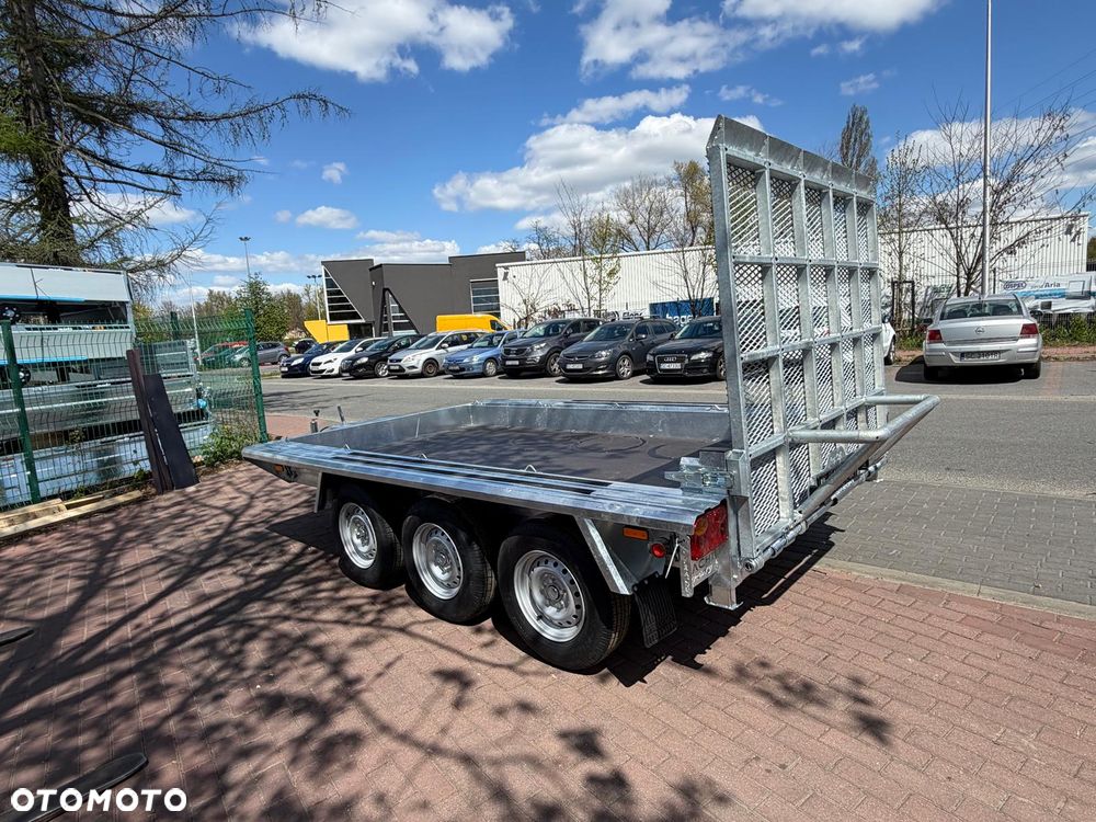 Inny Przyczepa do przewozu sprzętu budowlanego Fracht Artur 350x180 DMC 3500kg walec koparka - 5