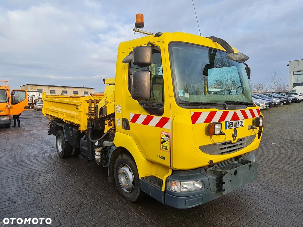 Renault Midlum 160DXi Wywrotka 3 str HDS HMF Specjalny Czołownica Solarka Piaskarka - 33