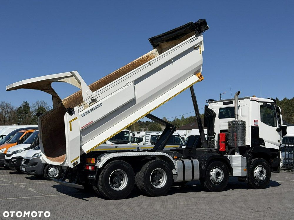 Renault C 460 Comfort 8X4 Wywrotka TYLNOZSYPOWA MEILLER KIPPER P436 - 21