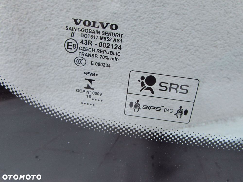 VOLVO XC60 08-17 SZYBA PRZEDNIA CZOLOWA KAMREA RADAR 16r - 4