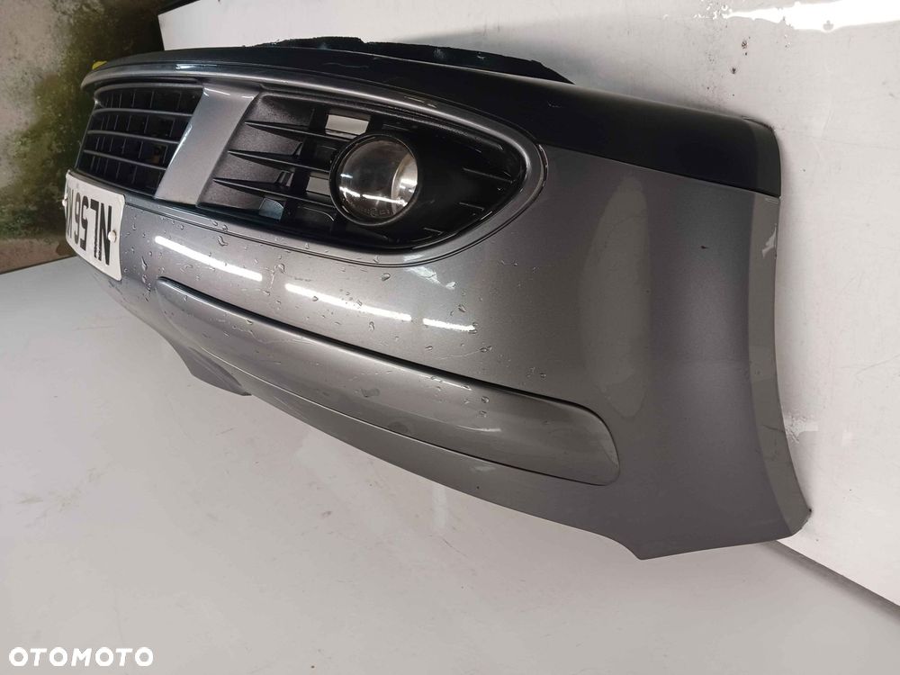 + ZDERZAK PRZÓD PRZEDNI VW VOLKSWAGEN GOLF 5 V PLUS + LA7T SZARY GRAFITOWY HALOGENY - 2