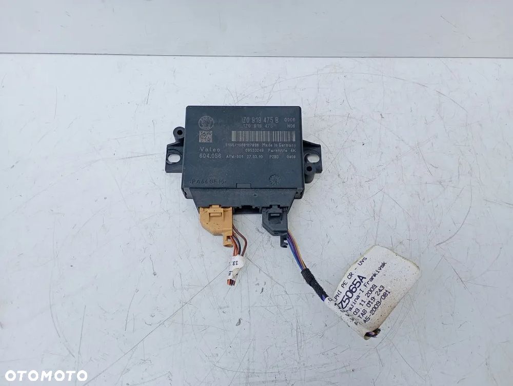sterownik parkowania pdc moduł parktronic skoda octavia ii 2 lift 1z0919475b - 2