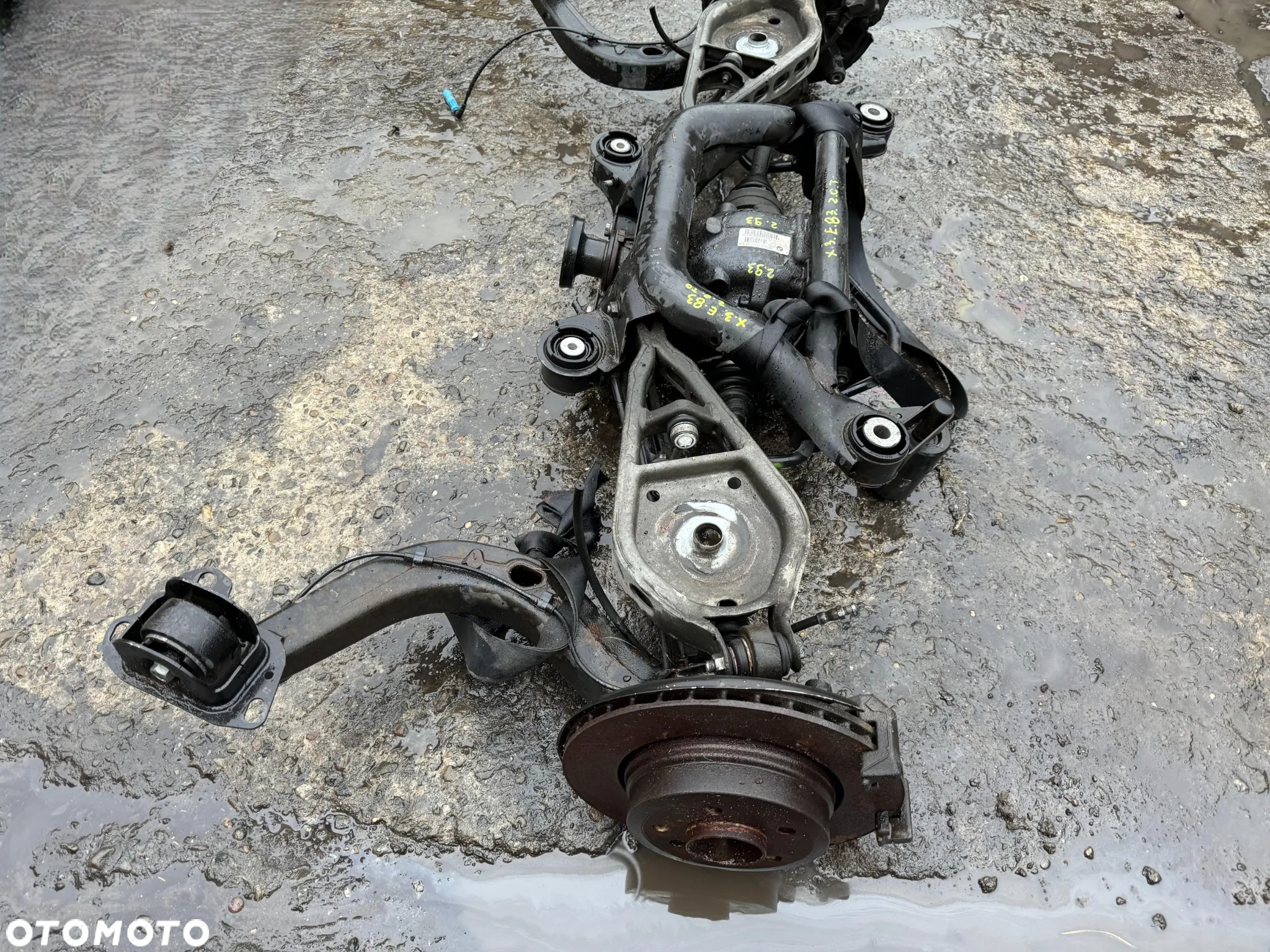 Most dyferencjał tył  7536570-01  2,93  BMW X3 E83 2.0TD Italia OE - 5