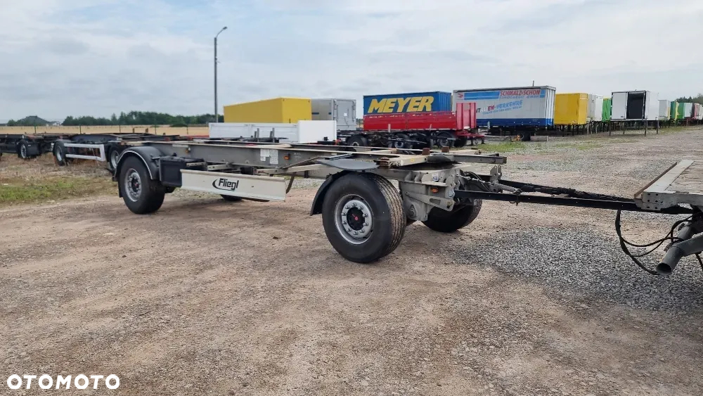 Fliegl 21.000zł netto 2xPRZYCZEPA BDF 2019 rok RAMA OCYNK SAF OPONY 385/65R22.5 ST.BDB MOŻLIWOŚĆ TRANSPORTU - 4