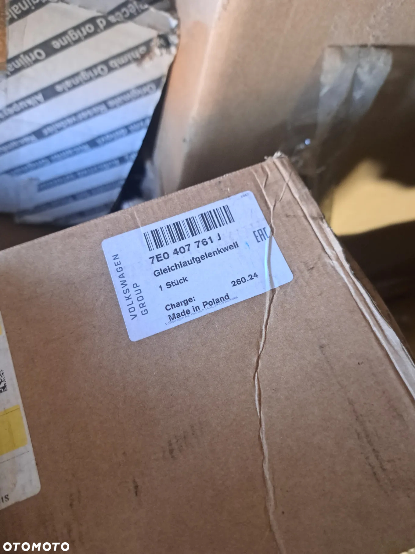 półoś prawa przód przednia VW T5 T-5 Lift 7E0407276K 7E0407761J - 11