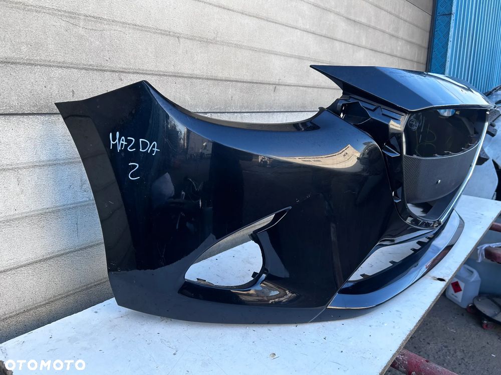 MAZDA II 2 DJ ZDERZAK PRZÓD PRZEDNI CHROM LISTWA ORYGINALNY - 2