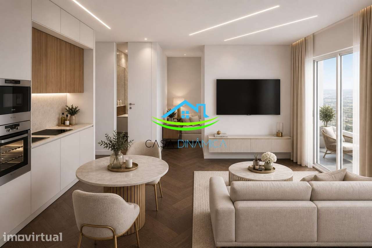 Apartamento T2 Novo no Cais da Figueira da Foz – Edifício Cais - Grande imagem: 3/30