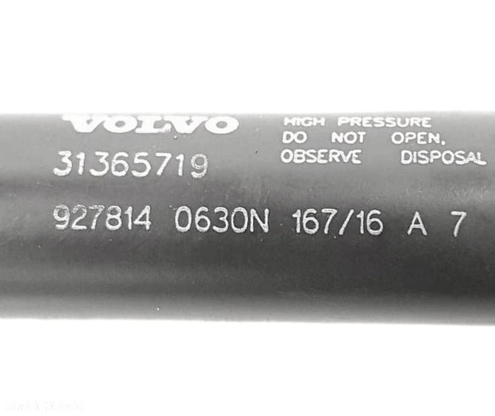 VOLVO XC60 I silownik sprezyna gazowa klapy bagaznika OE 31365719 - 2