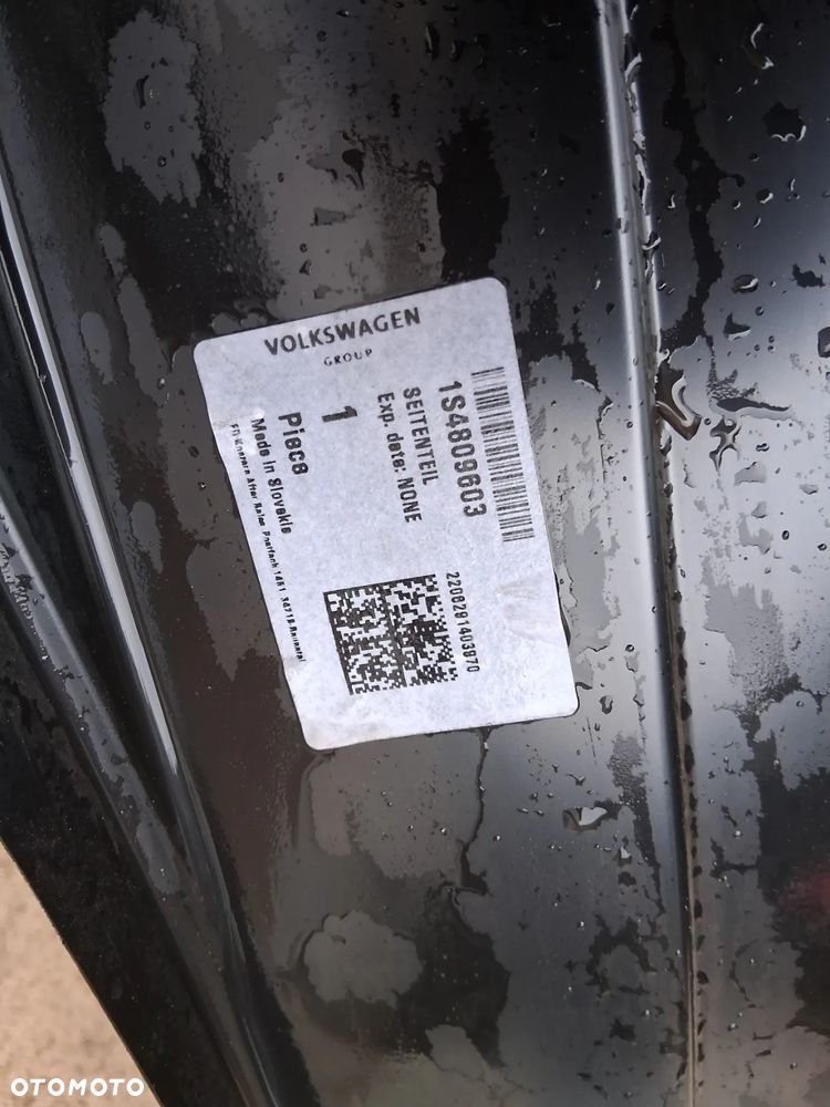 Poszycie błotnik tylne lewe VW UP 1S4 2011-2024 5D  1S4809603 - 3