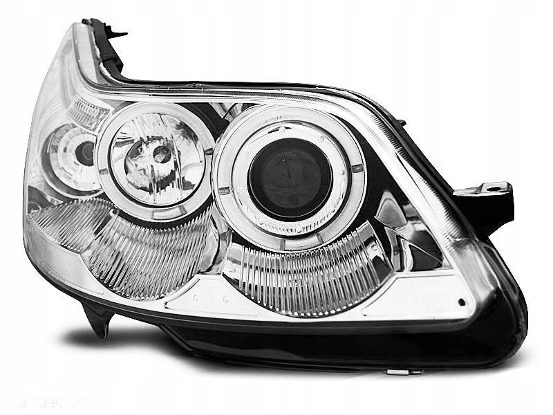 Lampy Nowe Citroen C4 04-10 Ringi Soczewki Chrome - 1