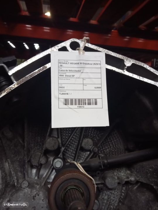 CAIXA VELOCIDADES RENAULT SCENIC III 1.5 DCI / TL4A018 - 1