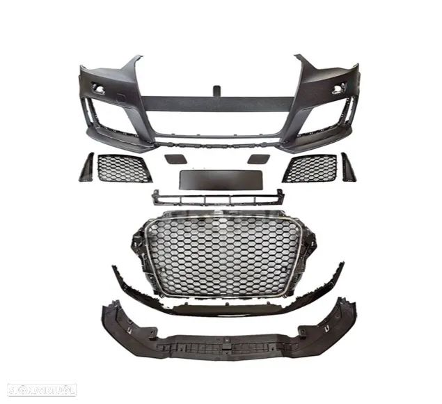 Para-choques Audi A3 8V Sportback / Hatchback (2012 a 2016) Look RS3 - 1