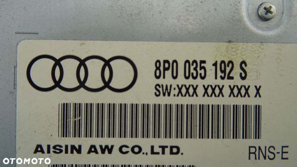 audi a3 8p lift radio multimedia nawigacja 8p0035192s - 4