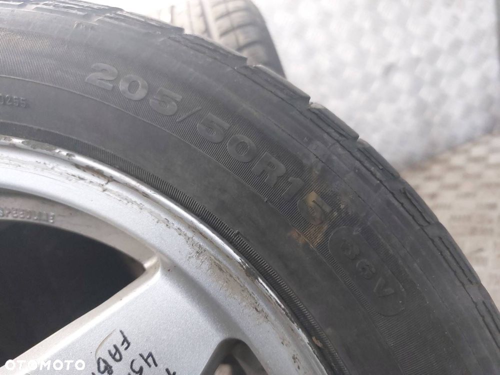 KOŁO FELGA 8,5X15 ET43 5X100 OPONA 205/50R15 2000R - 10