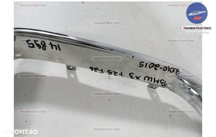 Crom Grila Centrala Stanga original BMW X3 F25 2010 2011 2012 2013 201 - 6