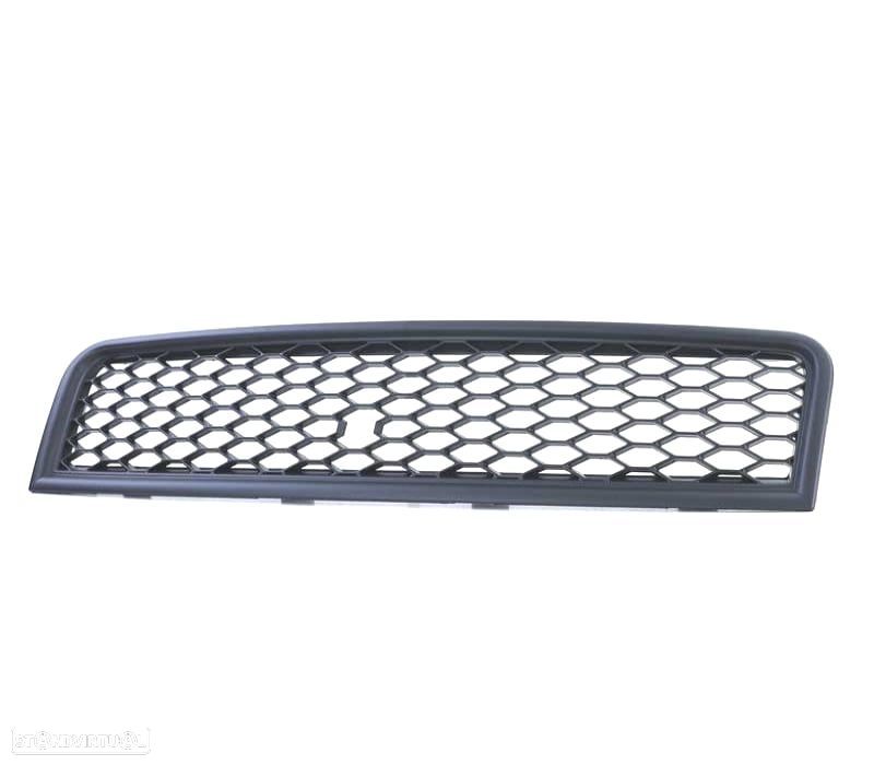 GRELHA AUDI A4 B6 00-04 LOOK RS PRETO MATE - 5
