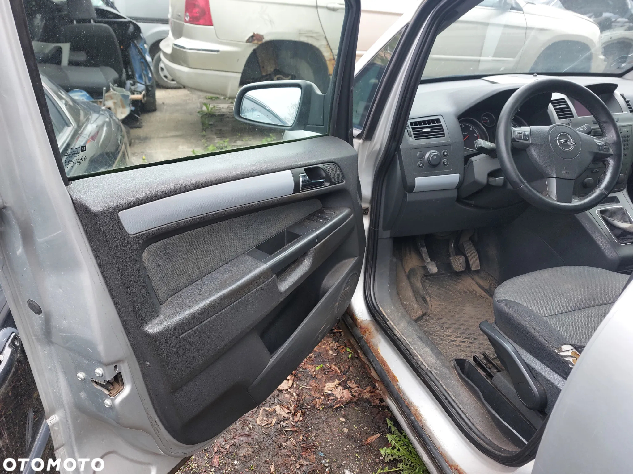 Maska OPEL ZAFIRA B 1,9D 05R. zderzaki,drzwi,klapa,lampy... - 6