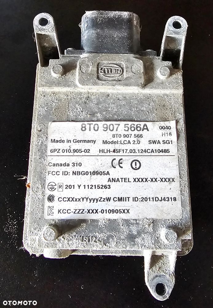 RADAR DISTRONIC ACC CZUJNIK VW AUDI 8T0907566A - 1