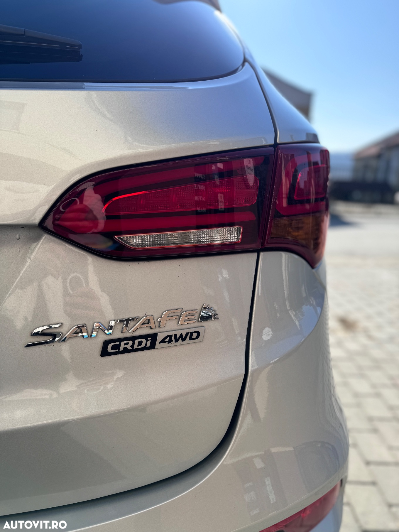 Hyundai Santa Fe blue 2.0 CRDI 4WD Premium - 10