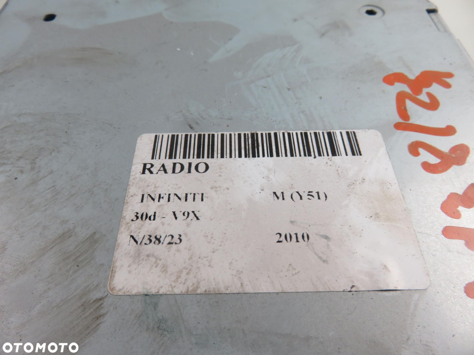 RADIO INFINITI M (Y51) 259151MF2C - 9