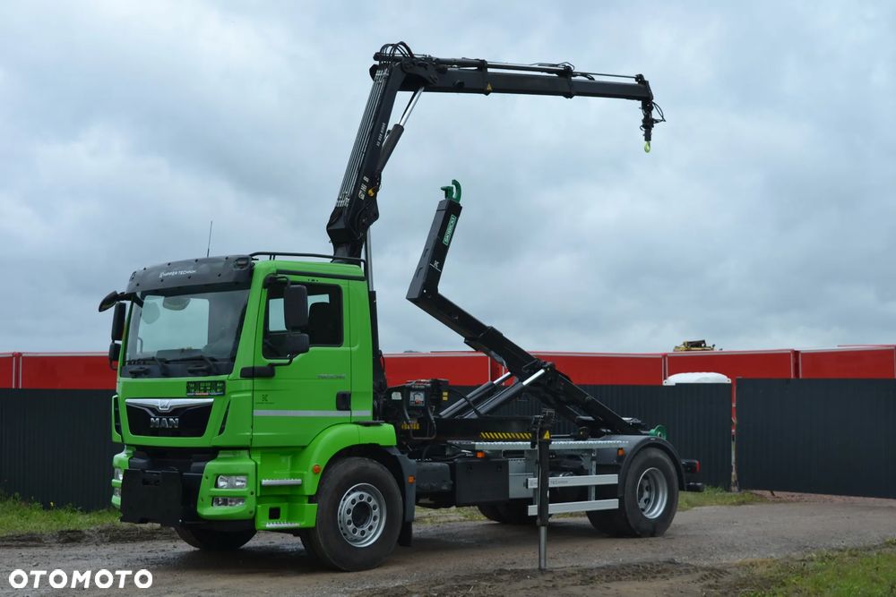 Mercedes-Benz Arocs 1833 Nowe urządzenie hakowe Hakowiec BOB ITALEV T12 Żuraw HDS Skibicki Meiller - 9