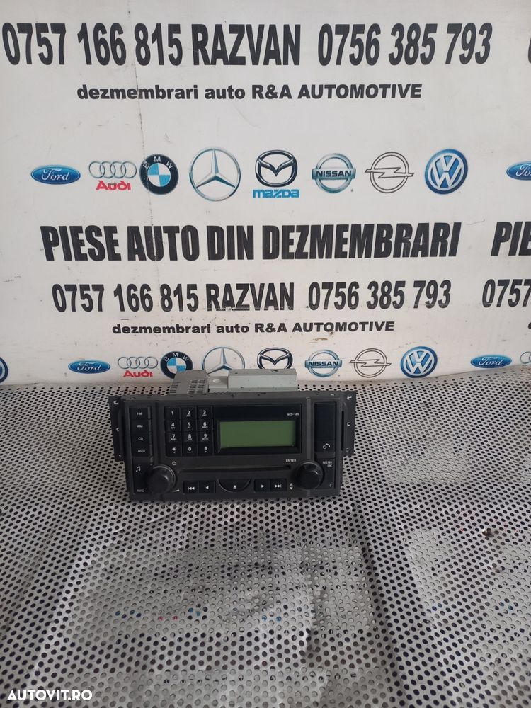 Radio Cd Land Rover Range Rover Sport L320 Discovery 3 An 2005-2006-2007-2008-2009 Testat Cu Garantie Dezmembrez Range Rover Sport L320 2.7 Tdv6 Motor 276DT - Dezmembrari Arad - 1