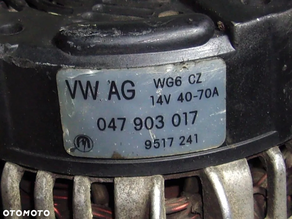Seat Arosa Skoda Fabia I alternator 1.0 1.4 - 4