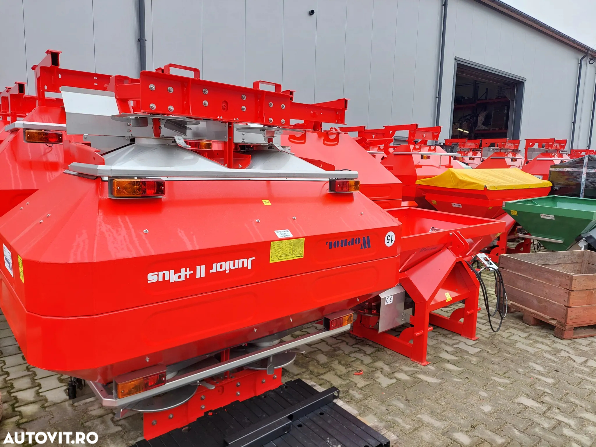 WOPROL Junior II Plus - 1200 litri - masina de imprastiat ingrasaminte - 6