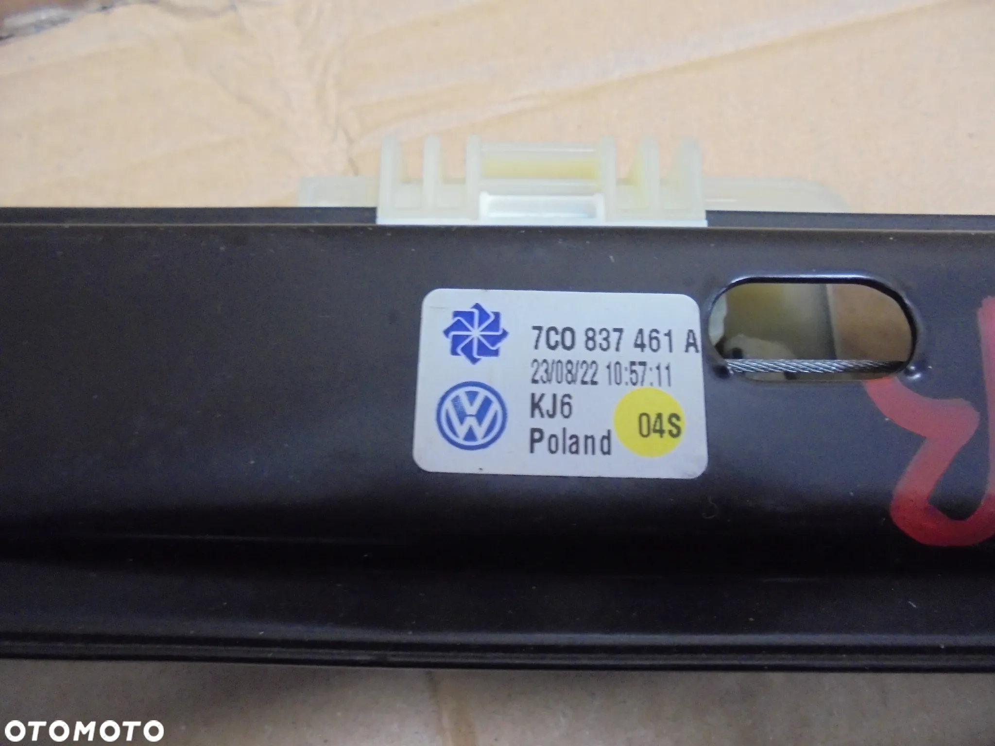 CRAFTER 2 MAN TGE MECHANIZM PODNOŚNIK SZYBY LEWY 7C0837461A - 2