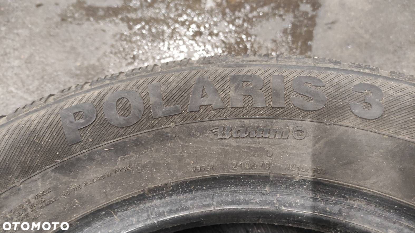 OPONY ZIMOWE 2 SZT 195/65R15 BARUM POLARIS 3 2011R SHARAN  MK1 - 3
