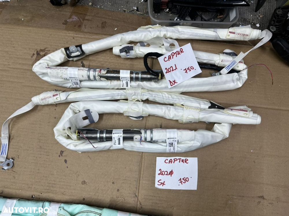 Airbag cortina din plafon RENAULT CAPTUR 2 an 2021 stanga sau dreapta - 1