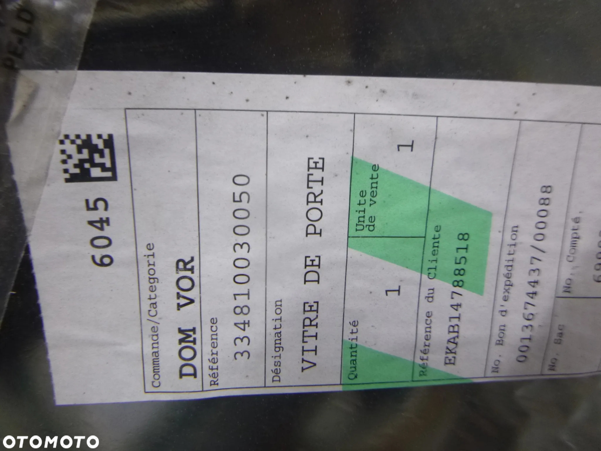 fendt vario 207 208 209 szyba drzwi prawa nowa - 3