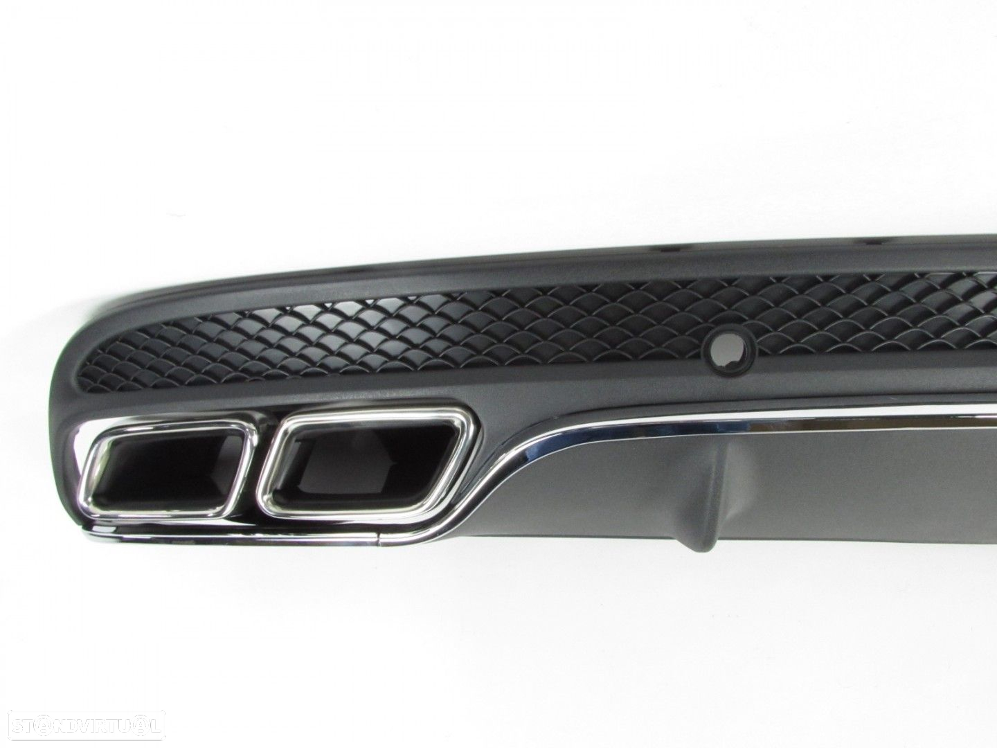 Difusor e ponteiras P/ Parachoques AMG Trás Novo AMG AMG/MERCEDES-BENZ C-CLASS (... - 2