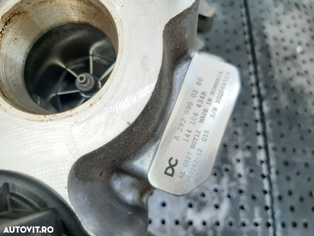 turbina  h5hb470  1.3 tce renault kadjar  ha hl  nissan qashqai 2 j11 a2820900280  144106434r - 5