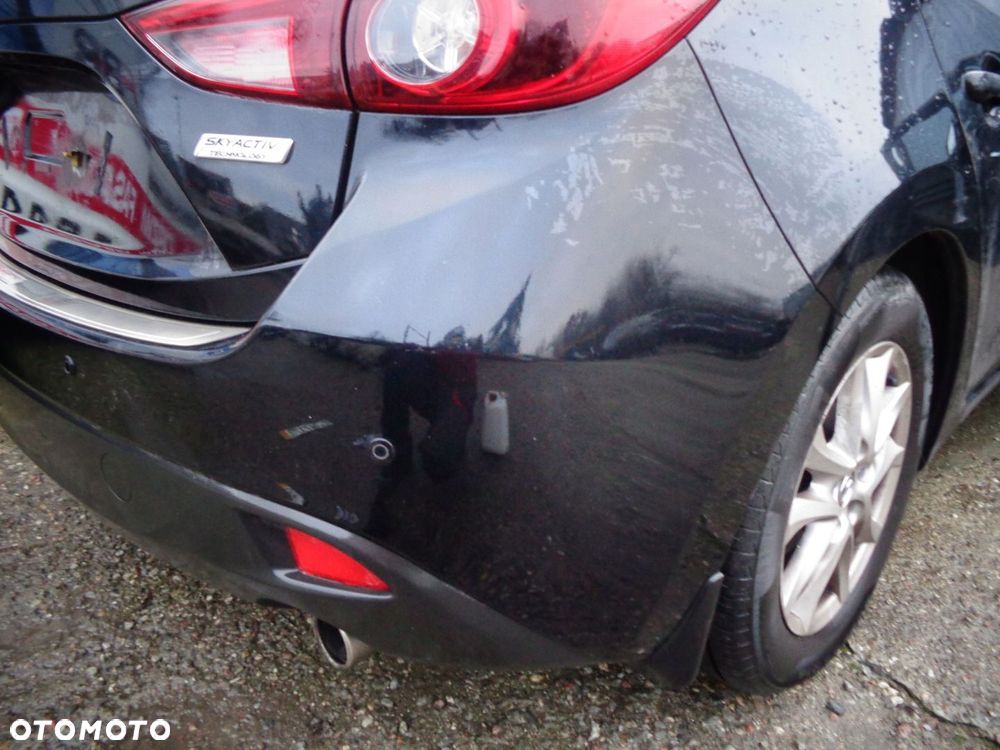 Zderzak tyl Mzda 3 BM Hatchback PDC 41W KOMPLETNY - 4