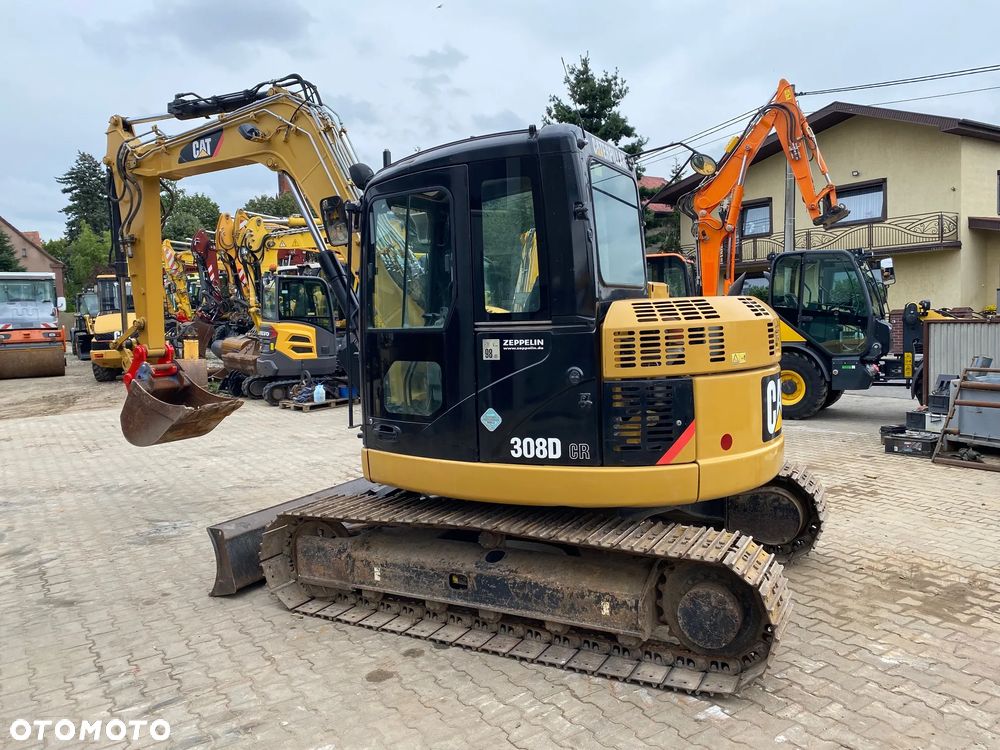 Caterpillar CAT 308D CR, 3700 MTH, 2 ŁYŻKI, KRÓTKI TYŁ, Z NIEMIEC, SUPER UTRZYMANA - 4
