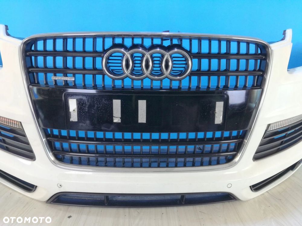 Audi Q7 4L zderzak przód przedni 05/10 PDC spryski - 2