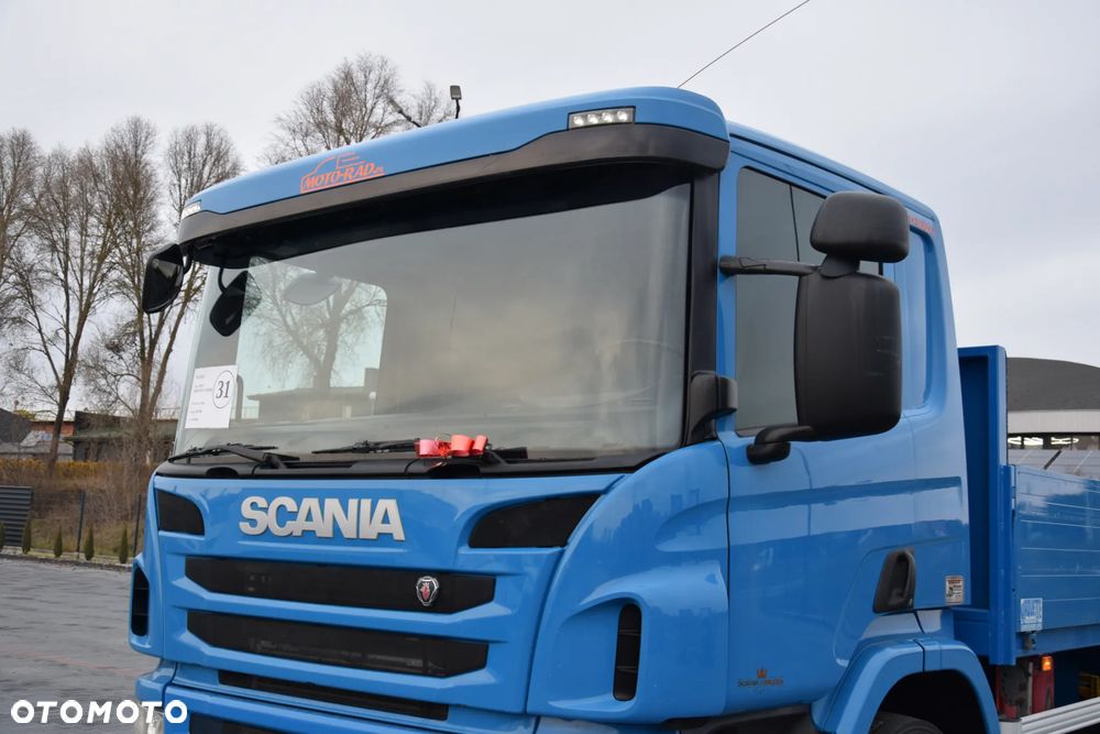 Scania P250 / EURO 6 / SKRZYNIA 7.8 M / WINDA DHOLLANDIA / PODUSZKI NA TYLNEJ OSI / RETARDER / KLIMA / TEMPOMAT / SERWISOWANY / SPROWADZONY - 10