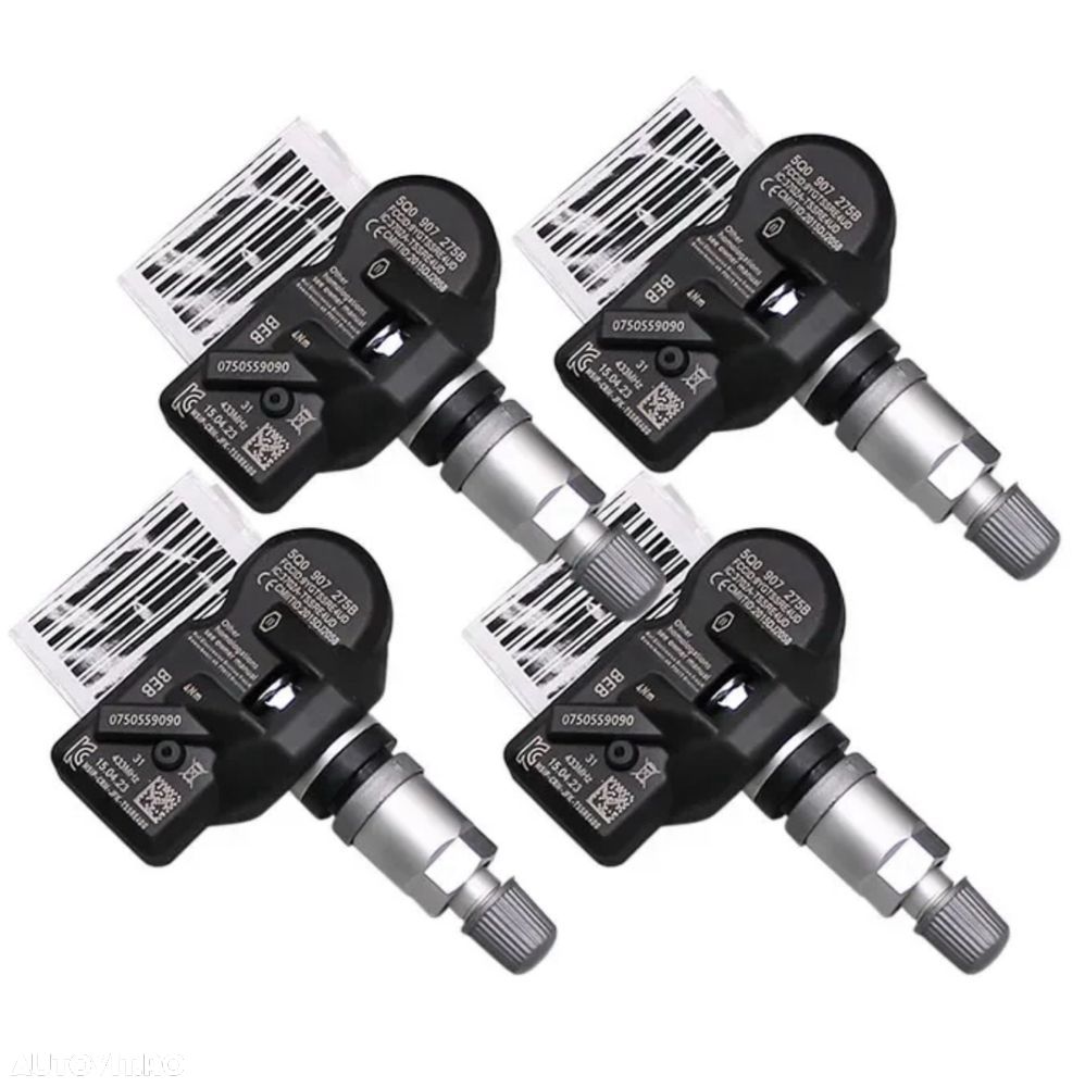 Set Senzor Senzori Presiune Roti Anvelope Jante TPMS Vw Audi Skoda - 1