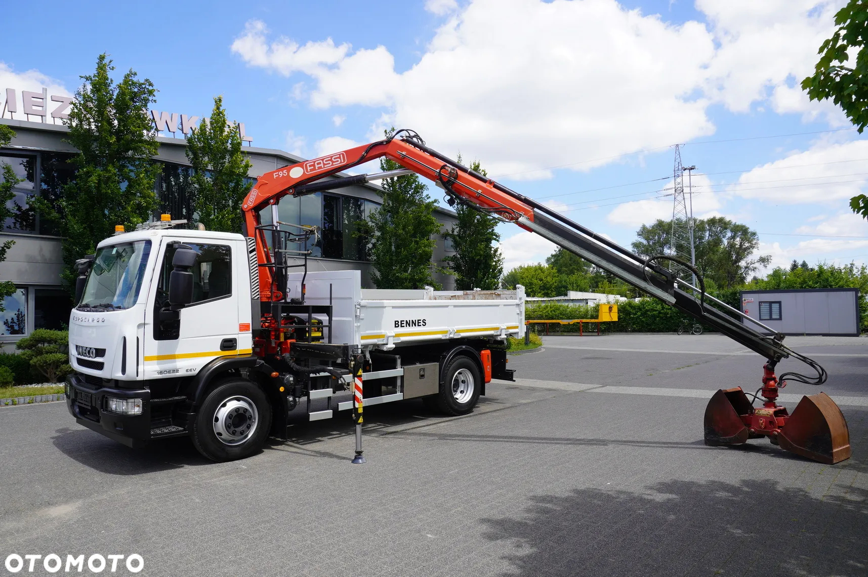 Iveco Eurocargo 160E22 EEV Wywrotka / Bortmatic / HDS FASSI F95A.0.22 - 20