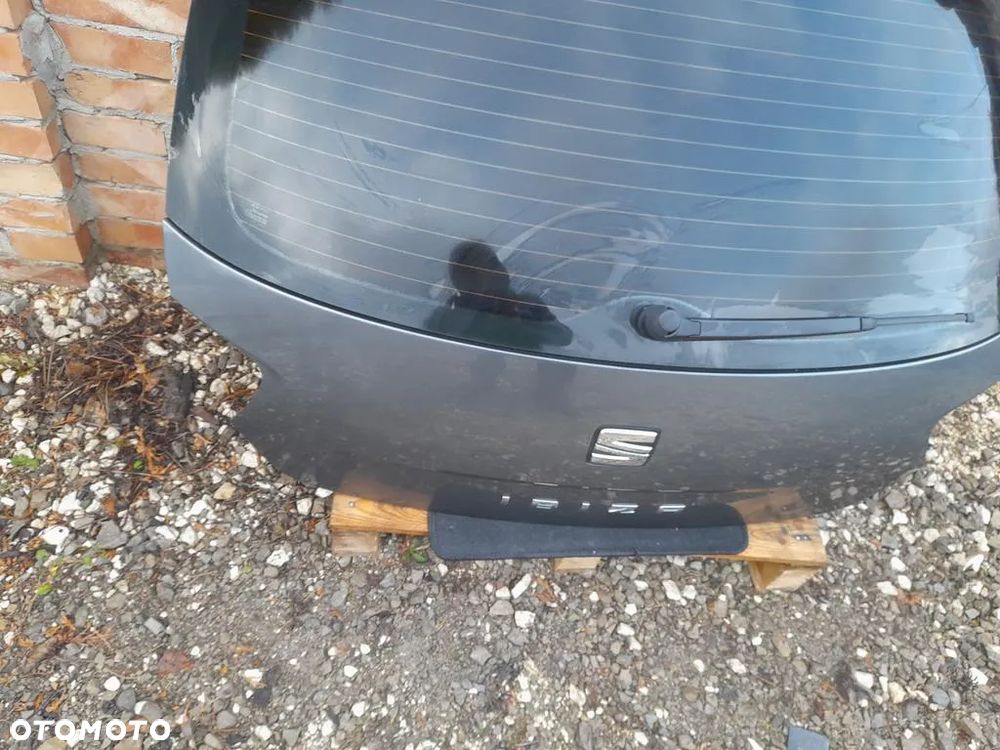 klapa bagażnika tył tylne Seat Ibiza IV lift 6j 5d HB LX7R bez malowania - 9
