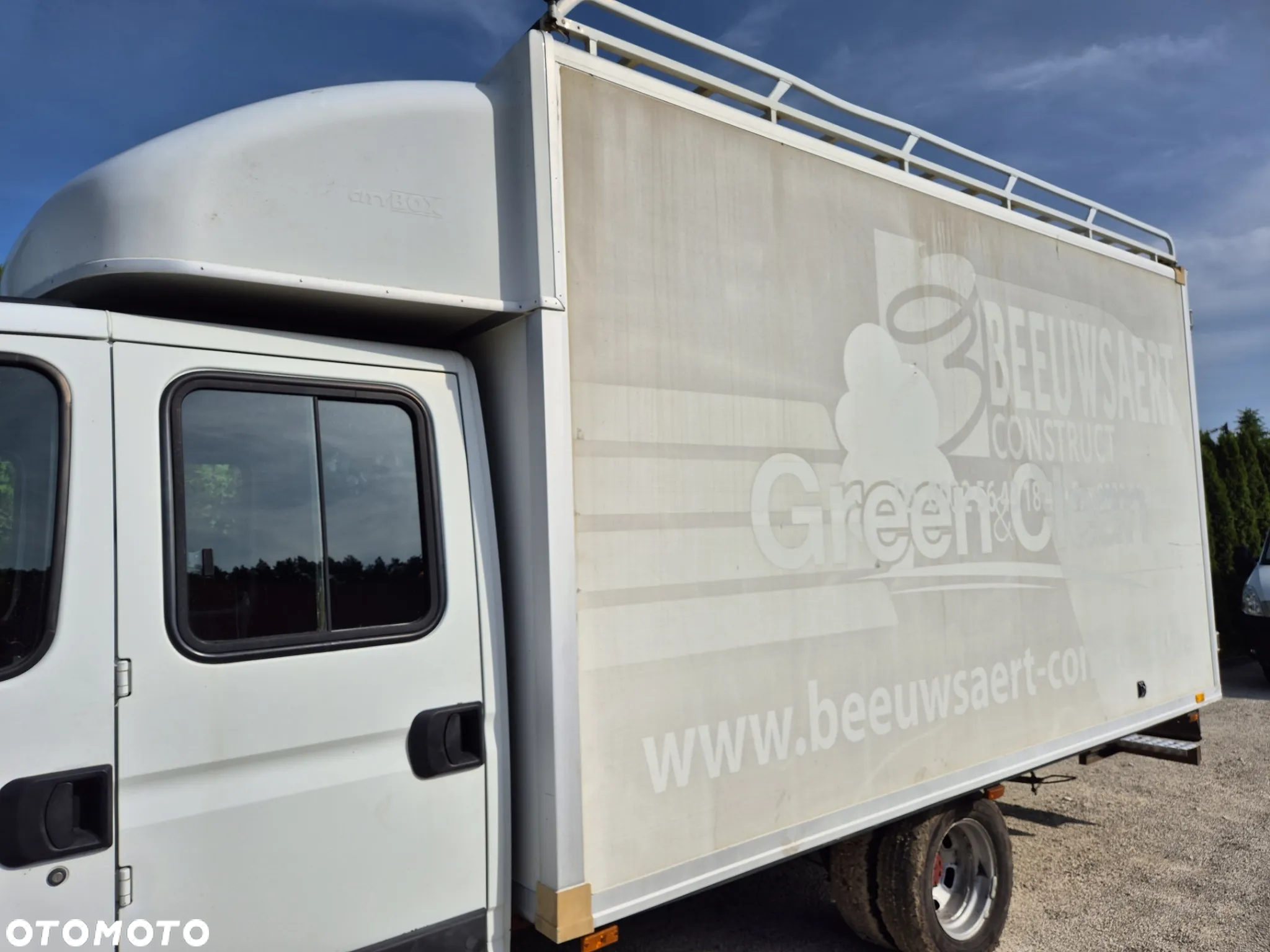 Kontener 8 palet ,bagażnik,  Iveco, Master, Mascott, Ducato ,inne ,stan bdb! - 4