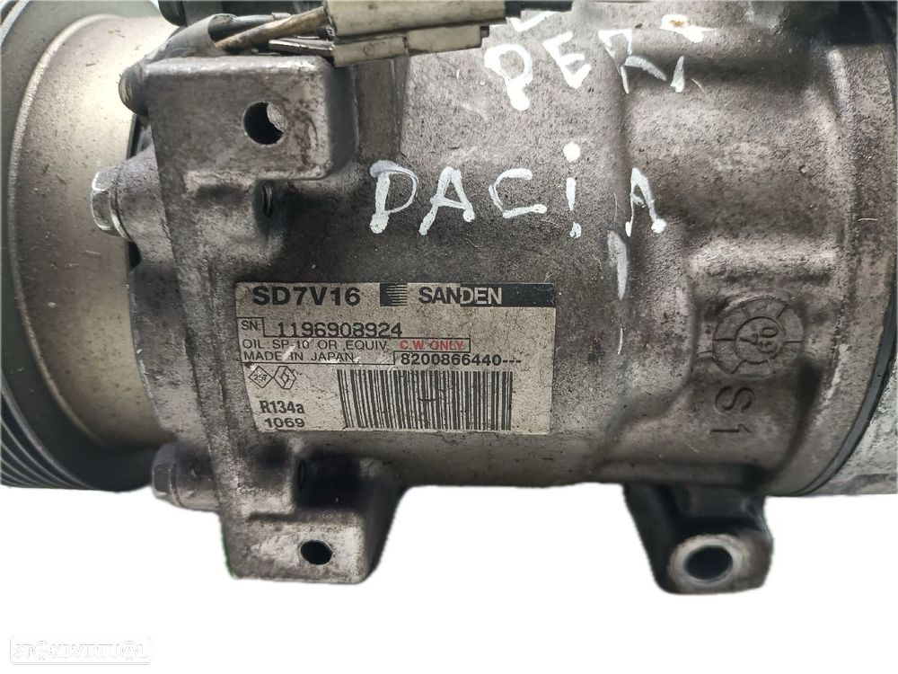 Compressor Ar Condicionado Dacia Sandero - 3