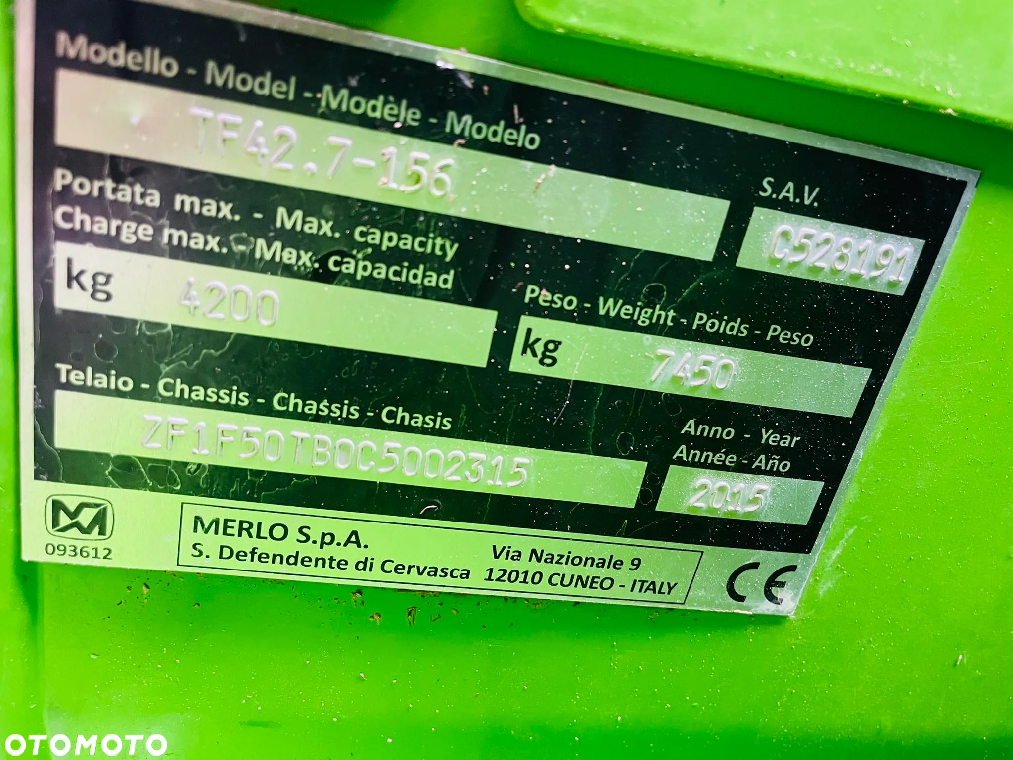 Merlo 42.7-156 - 13