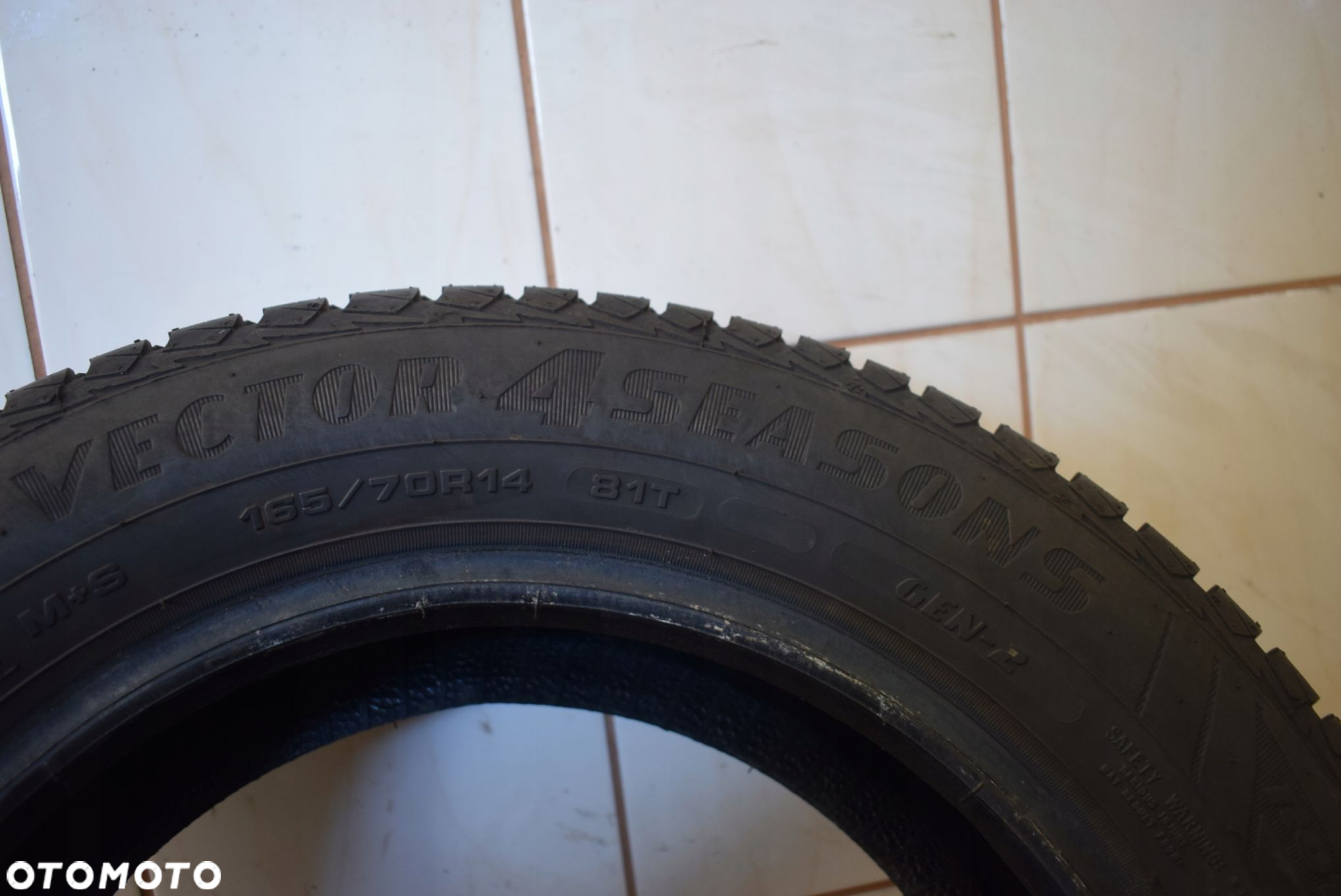 R14 165/70 Goodyear Vector 4 Seasons GEN-2 Wysyłka gratis! - 4