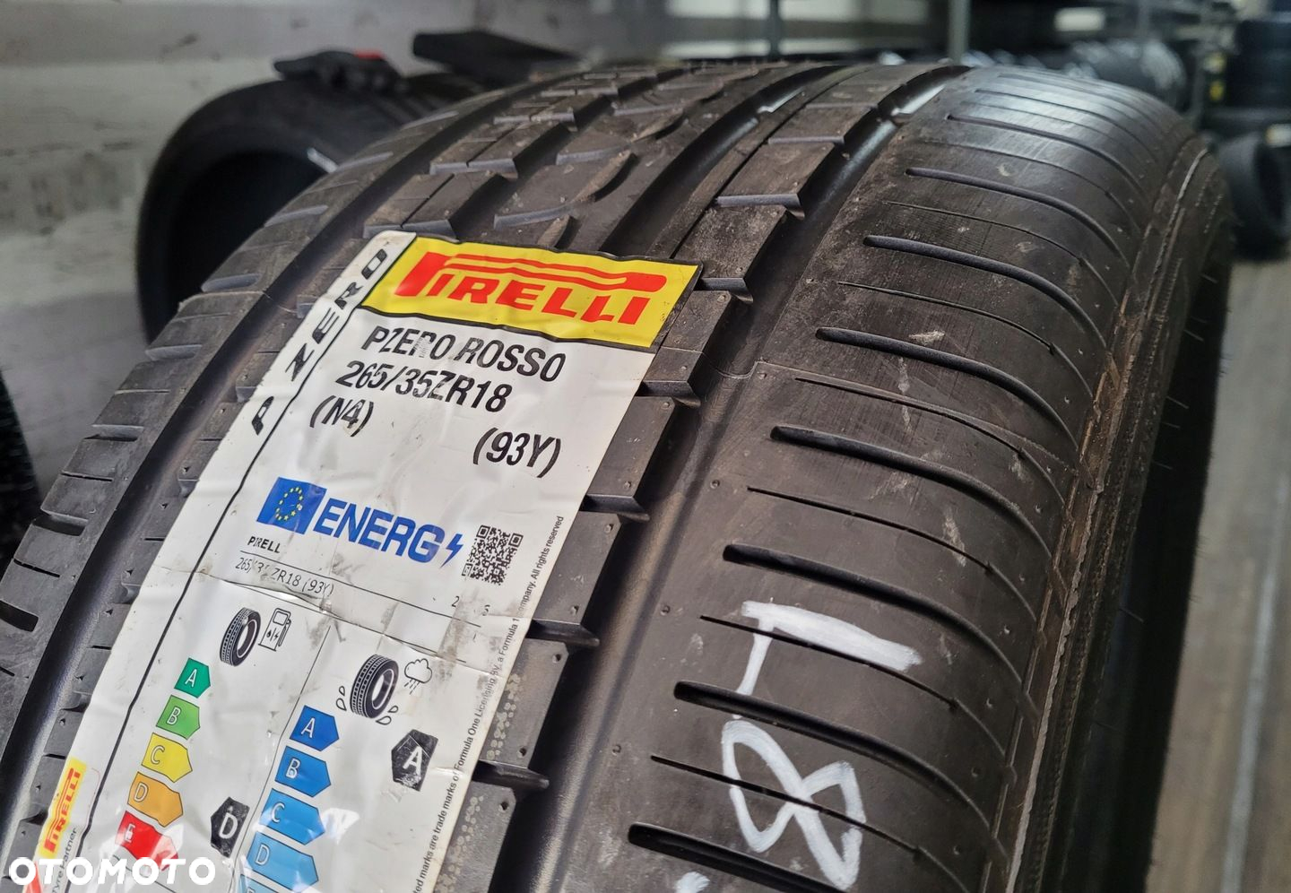 4x Pirelli P Zero Rosso 265/35R18 93Y L837A - 5