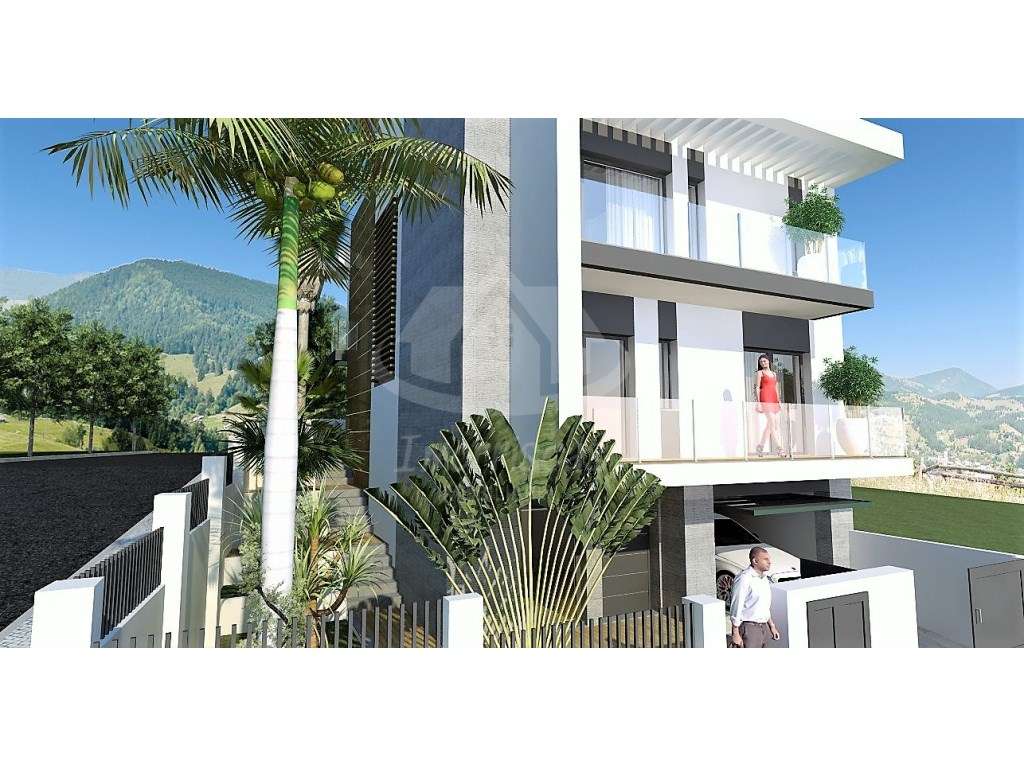 Moradia T3 com garagem e rooftop nos Terraços du Moulin, Vialonga - Grande imagem: 4/14