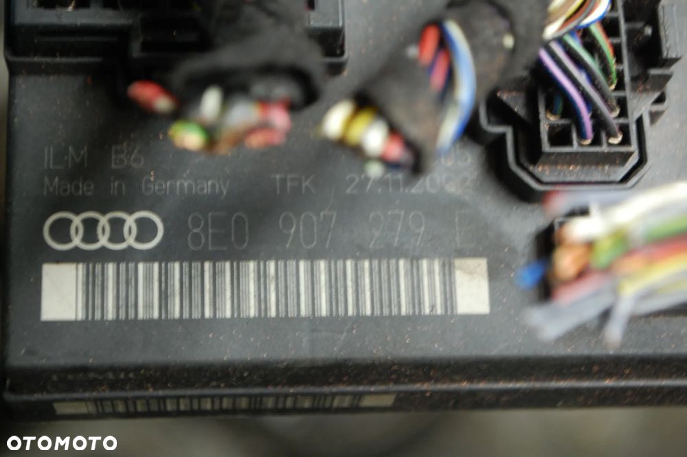 MODUŁ STEROWNIK ŚWIATEŁ 8E0907279E AUDI A4 B6 B7 - 2