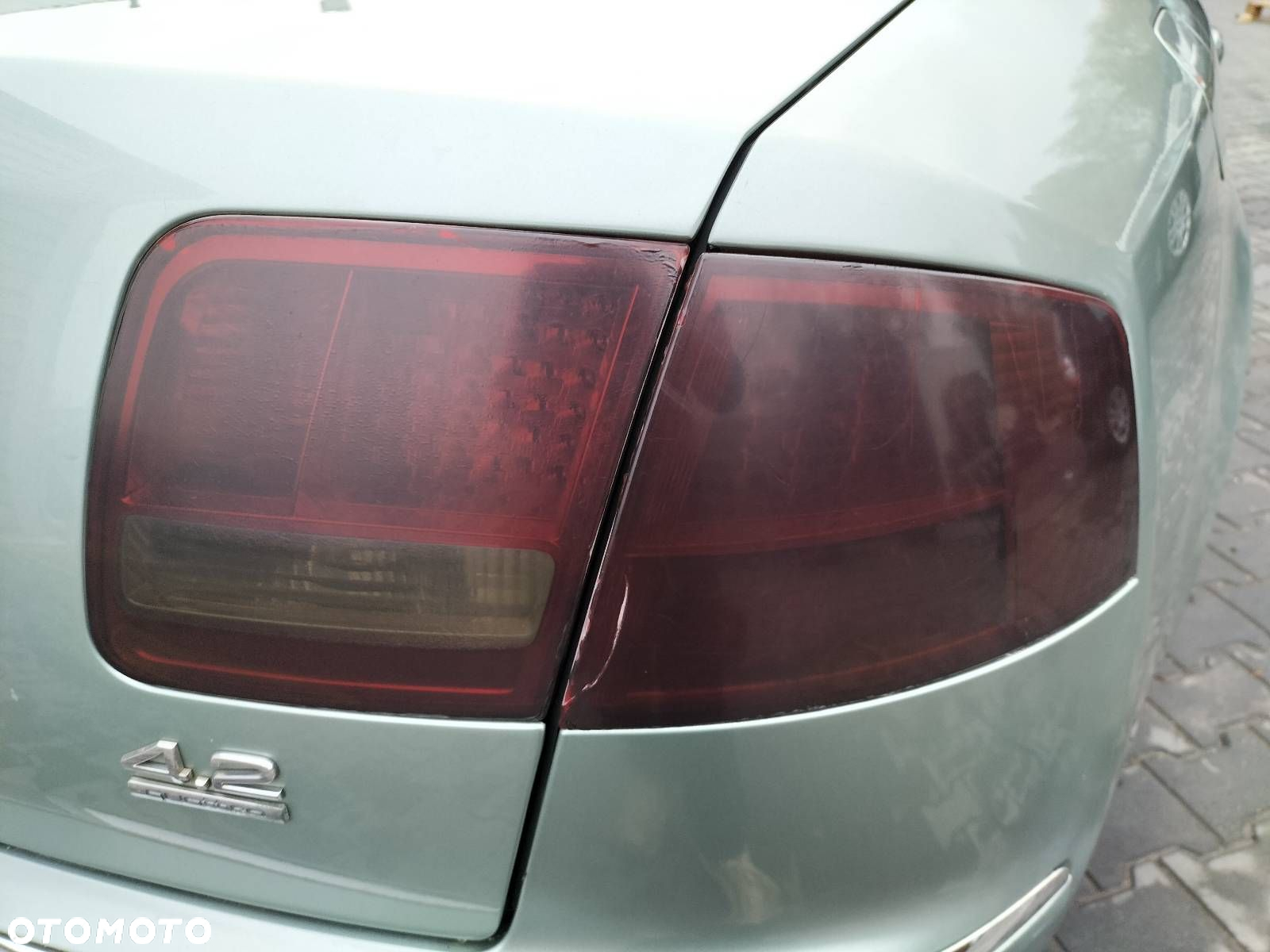 KOMPLETNY TYŁ KLAPA BAGAŻNIKA ZDERZAK TYŁ LAMPY AUDI A8 D3 LX6Z - 15